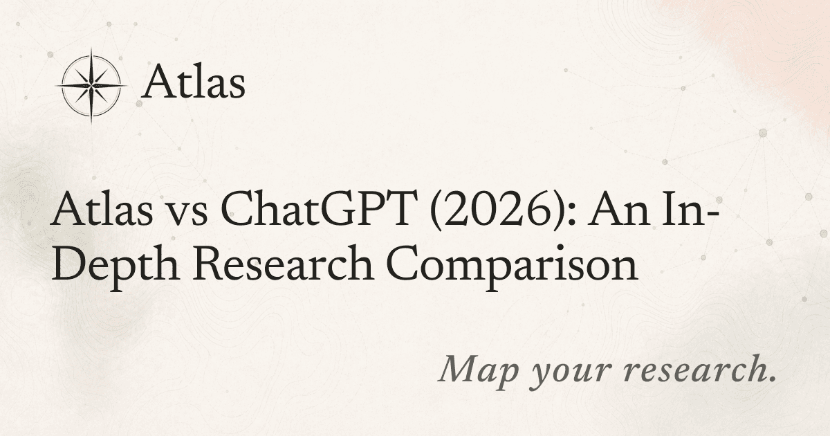 Atlas vs ChatGPT (2026): An In-Depth Research Comparison preview image