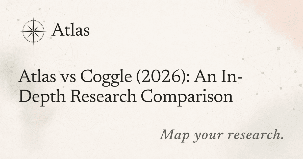 Atlas vs Coggle (2026): An In-Depth Research Comparison preview image