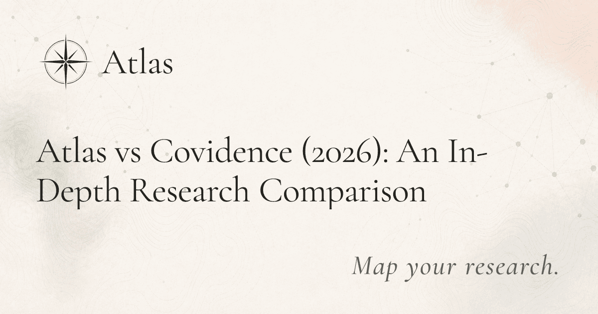 Atlas vs Covidence (2026): An In-Depth Research Comparison preview image