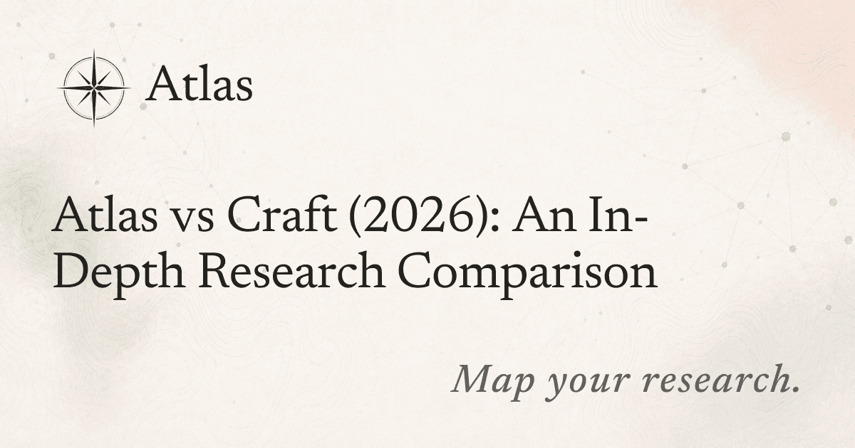 Atlas vs Craft (2026): An In-Depth Research Comparison preview image