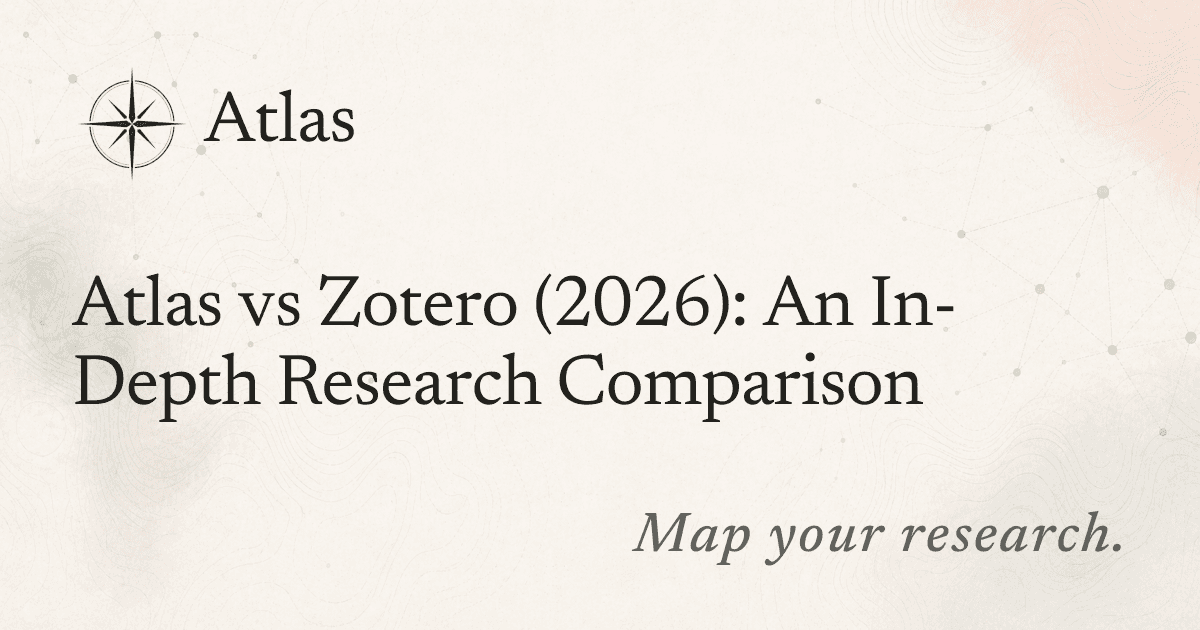 Atlas vs Zotero (2026): An In-Depth Research Comparison preview image