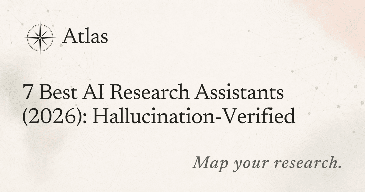 7 Best AI Research Assistants (2026): Hallucination-Verified preview image
