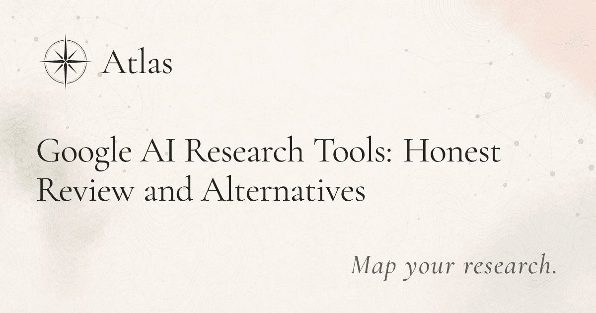 Google AI Research Tools: Honest Review and Alternatives preview image