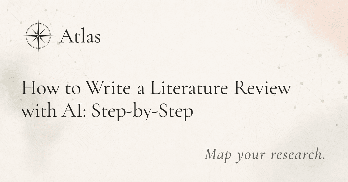 How to Write a Literature Review with AI: Step-by-Step preview image