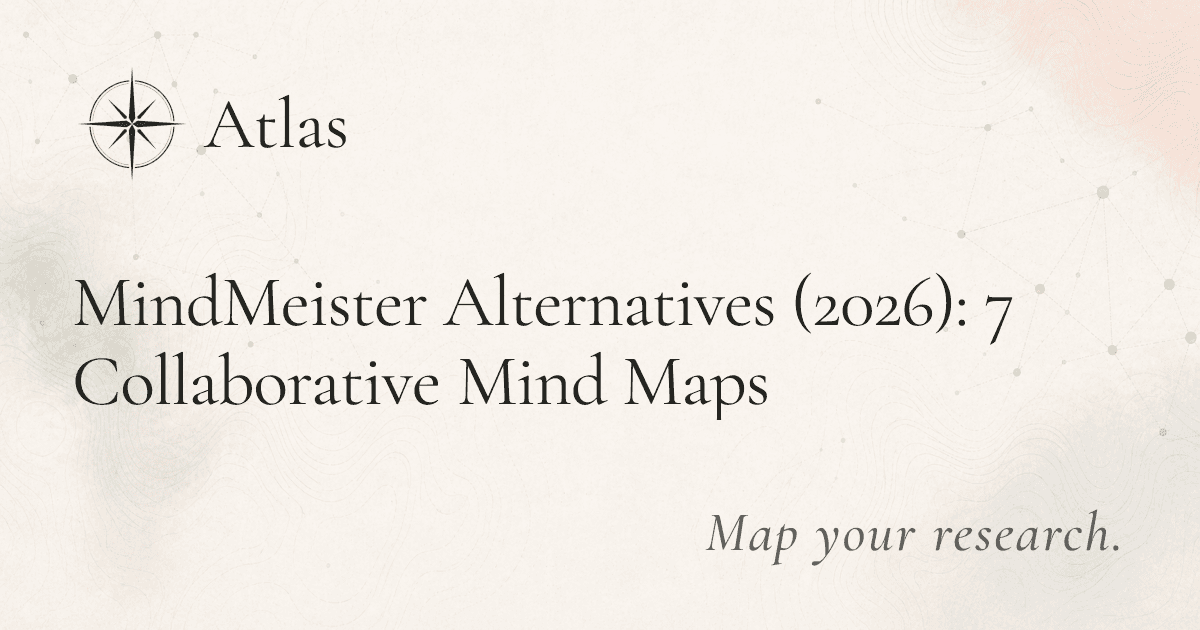 MindMeister Alternatives (2026): 7 Collaborative Mind Maps preview image
