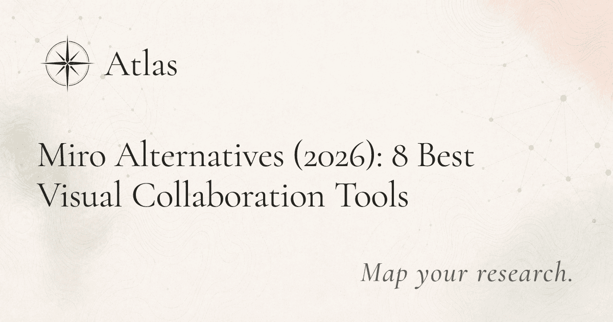 Miro Alternatives (2026): 8 Best Visual Collaboration Tools preview image