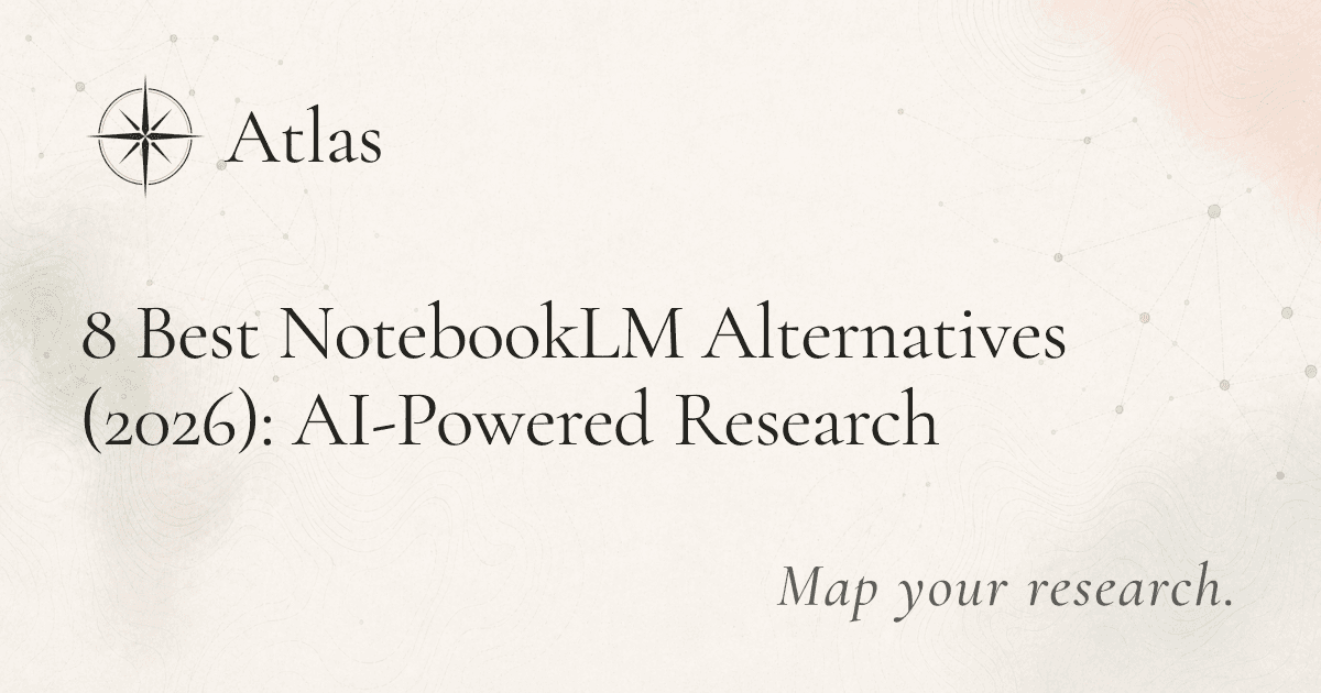 8 Best NotebookLM Alternatives (2026): AI-Powered Research preview image
