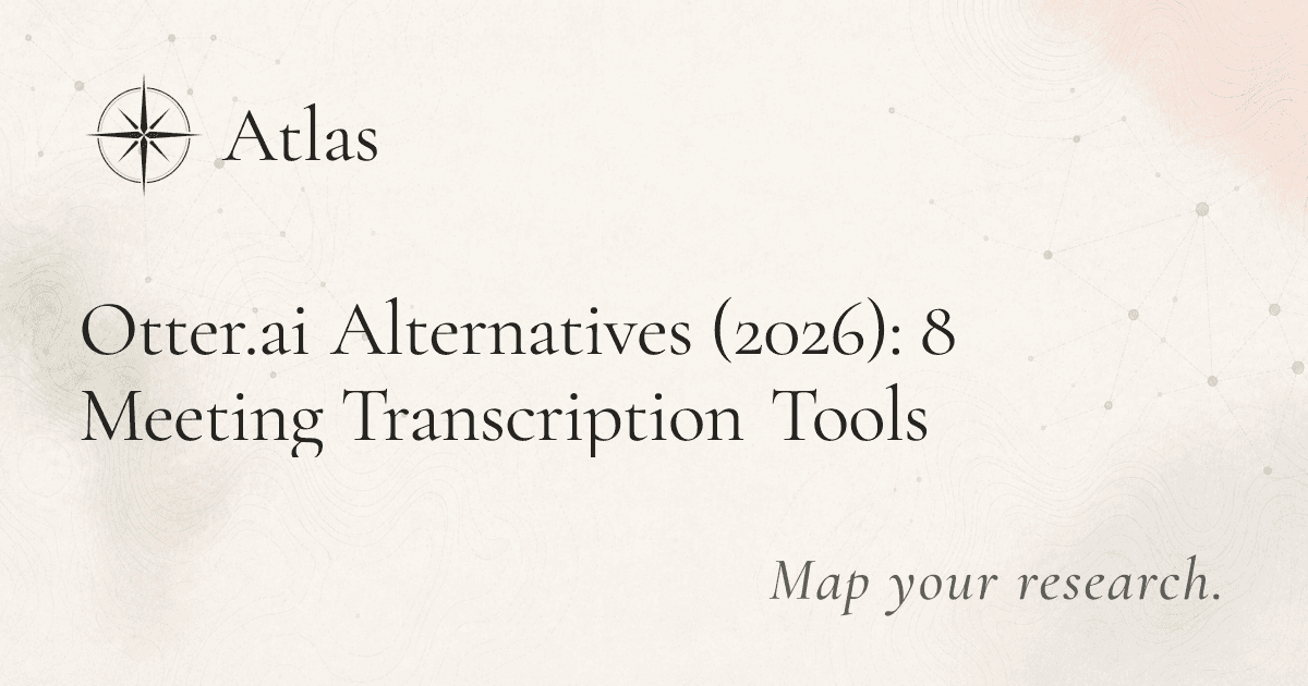 Otter.ai Alternatives (2026): 8 Meeting Transcription Tools preview image