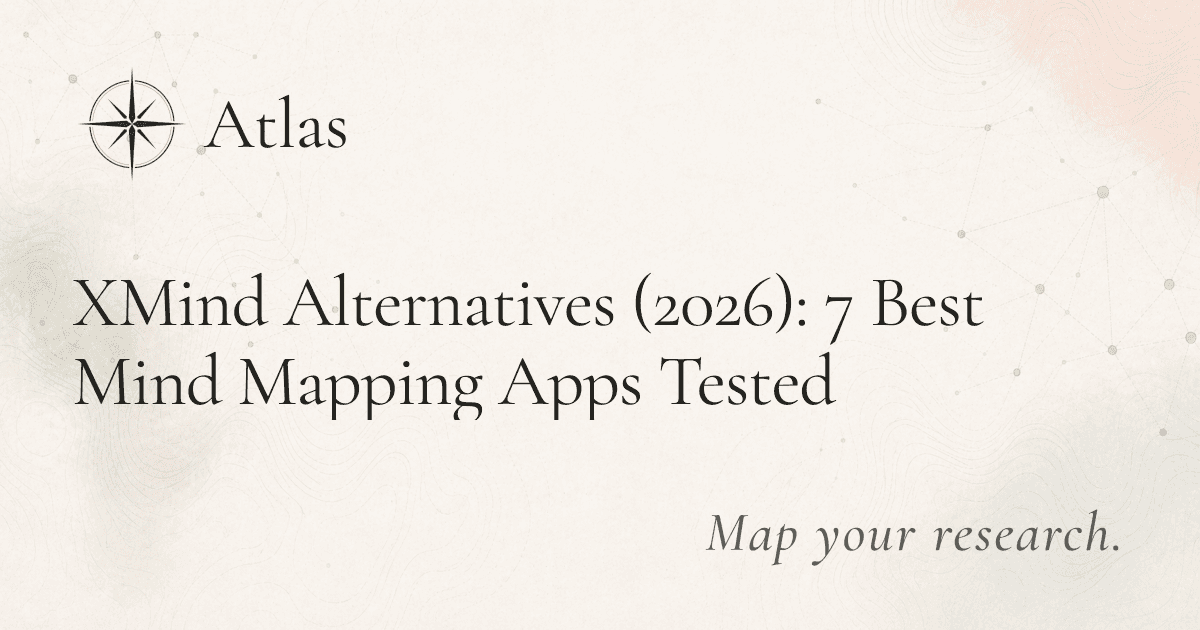 XMind Alternatives (2026): 7 Best Mind Mapping Apps Tested preview image
