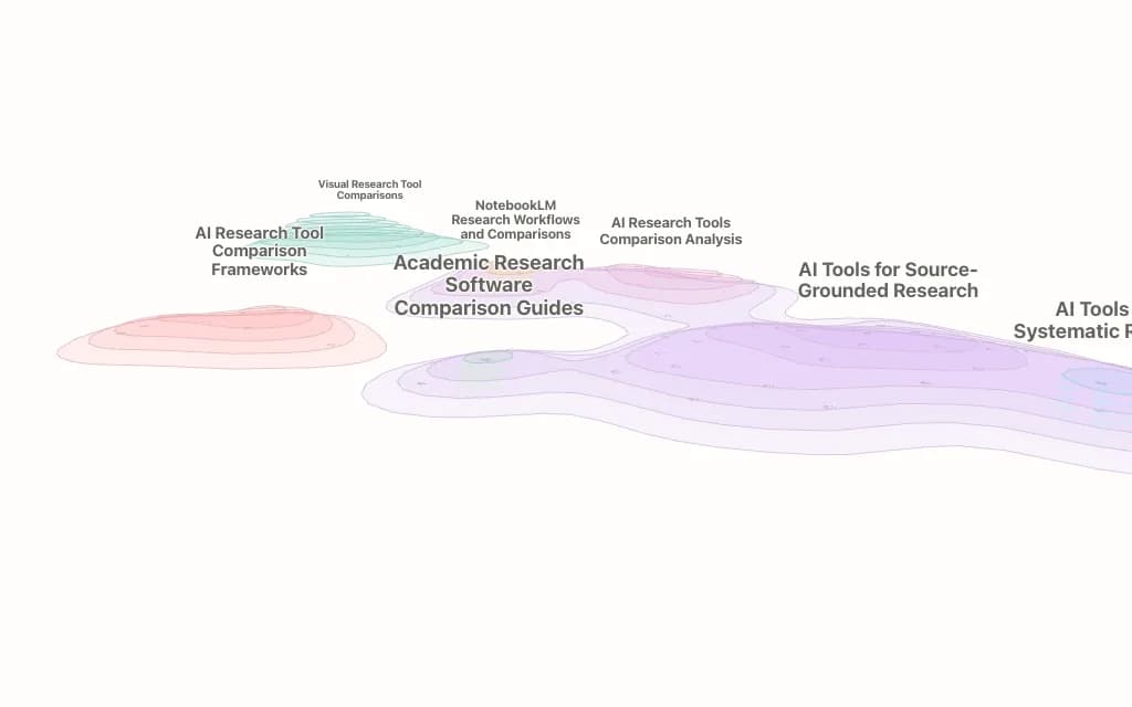 AI Research Assistants topic map preview