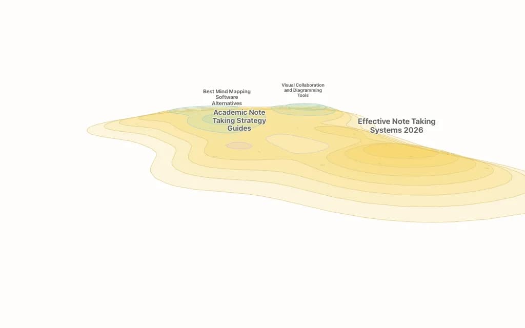 Mind Mapping topic map preview