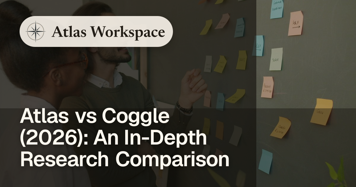 Atlas vs Coggle (2026): An In-Depth Research Comparison