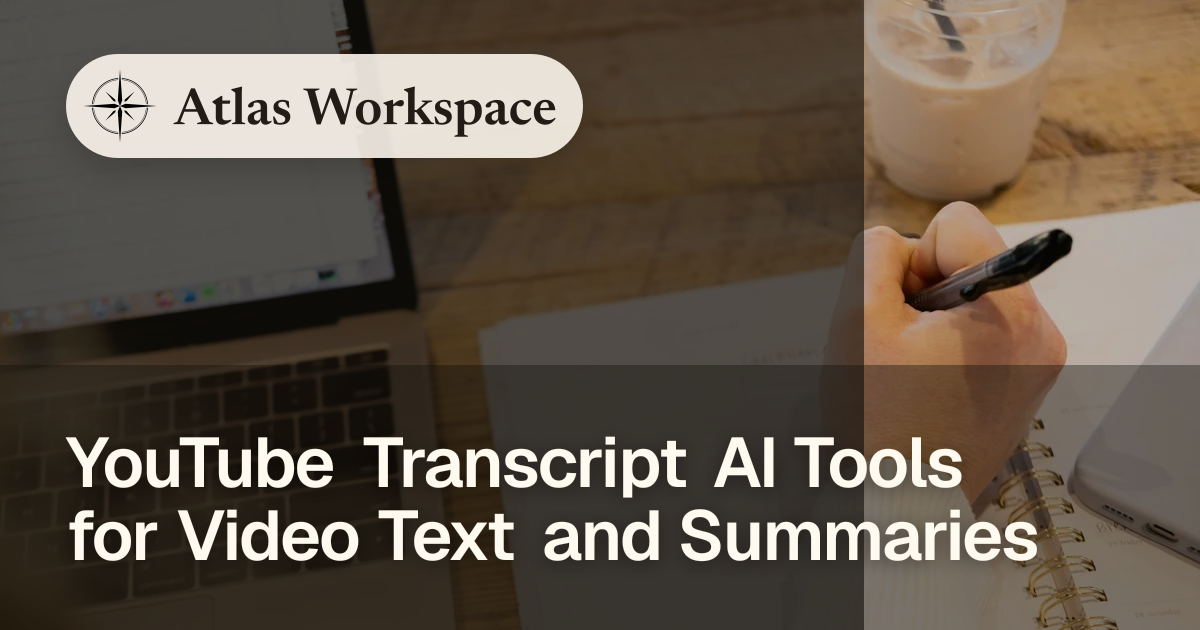 YouTube Transcript AI Tools for Video Text and Summaries